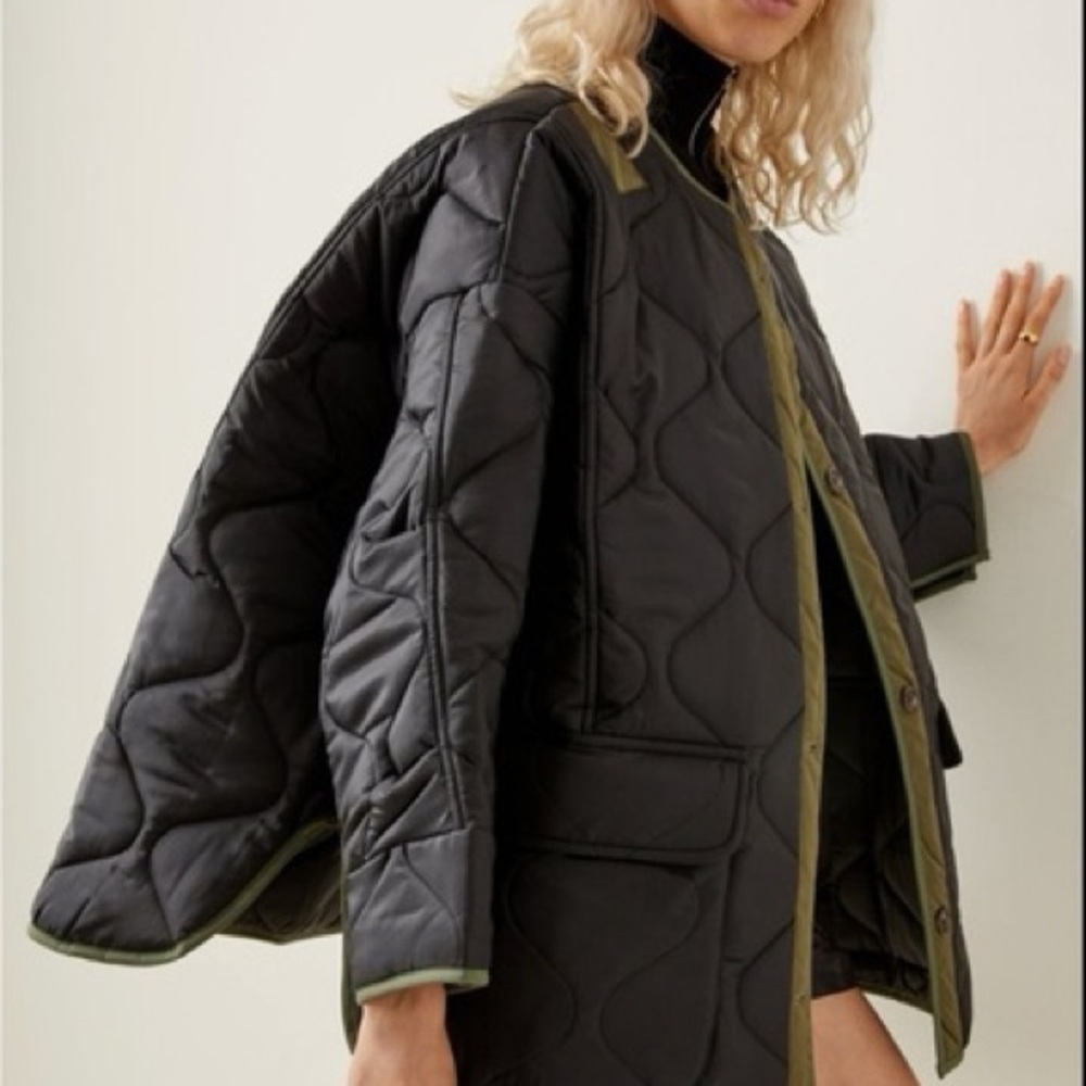 THE FRANKIE SHOP — Teddy Quilted Jacket